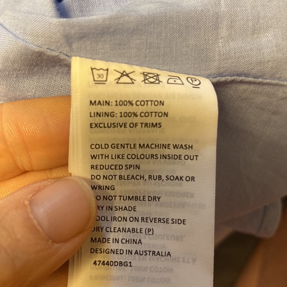 Bardot Girl's Ruched Mini Dress, Cornflower blue size 14 - Picture 7 of 8